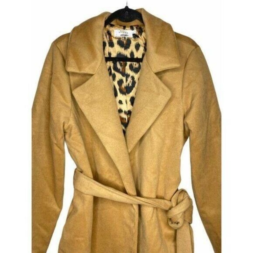 Katie Sturino Stitch Fix Brown Colten Trench Coat - Picture 2 of 9